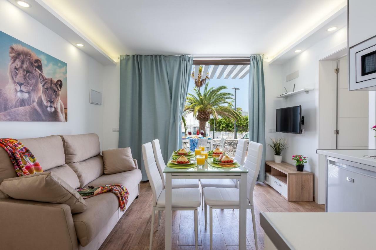 263 PRECIOUS BUNGALOW WITH TERRACE, FREE WiFi Playa de las Américas Exterior foto